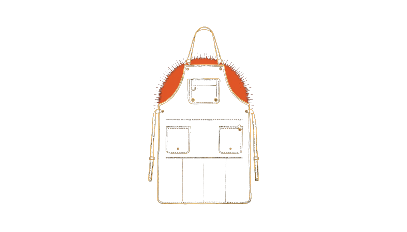 Apron illustration