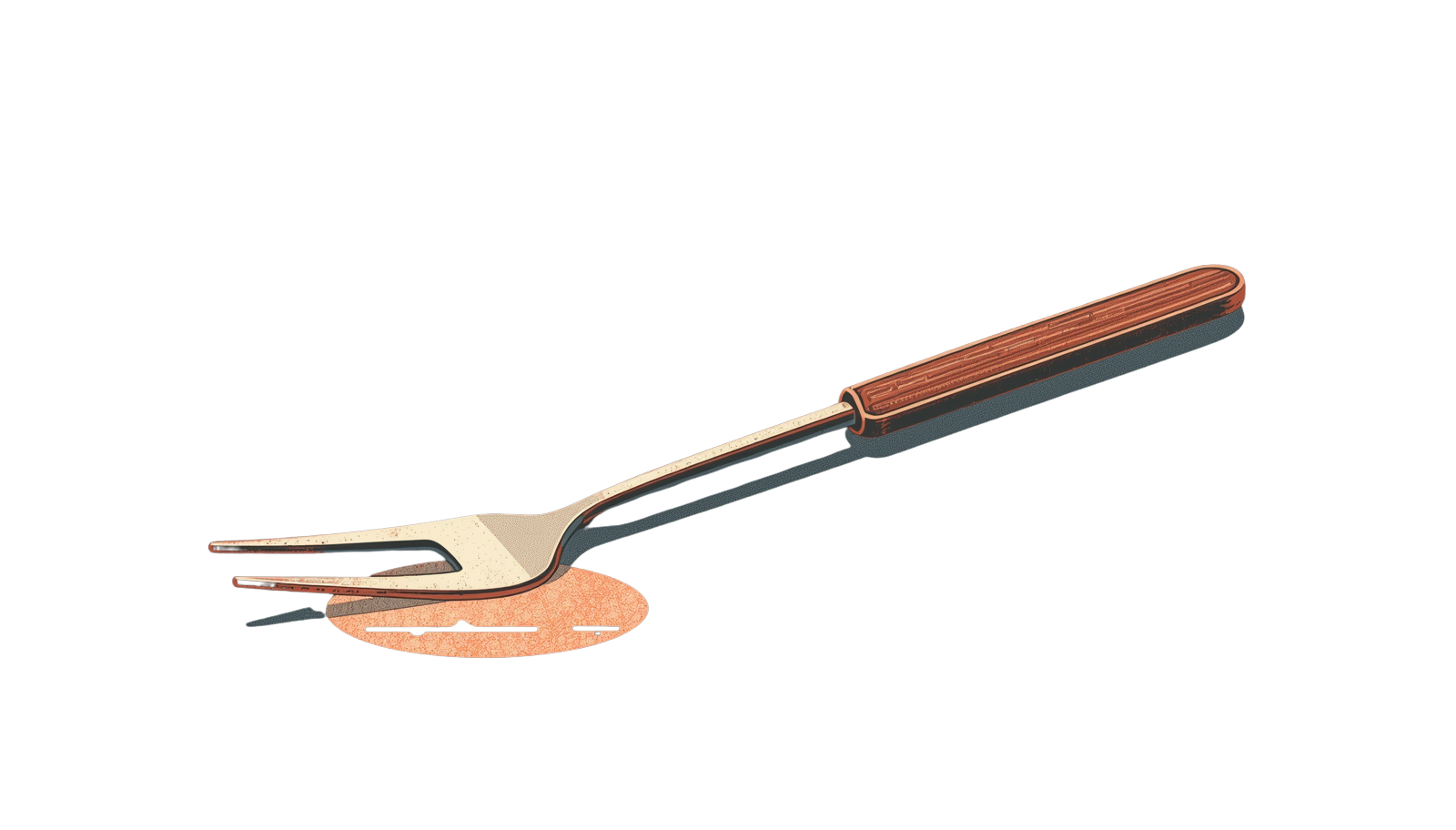 BBQ Fork illustration