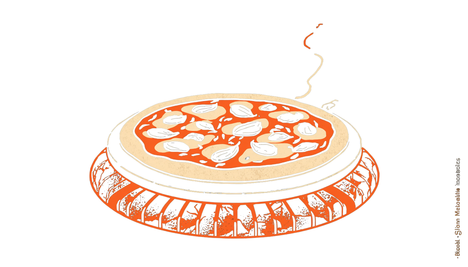 Bread & Pizza illustration