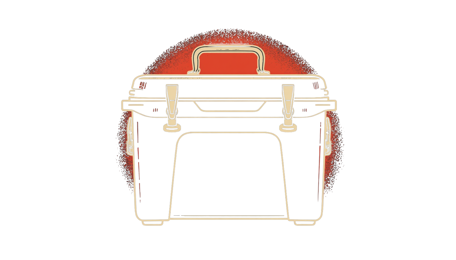 Cooler Rest (Faux Cambro) illustration