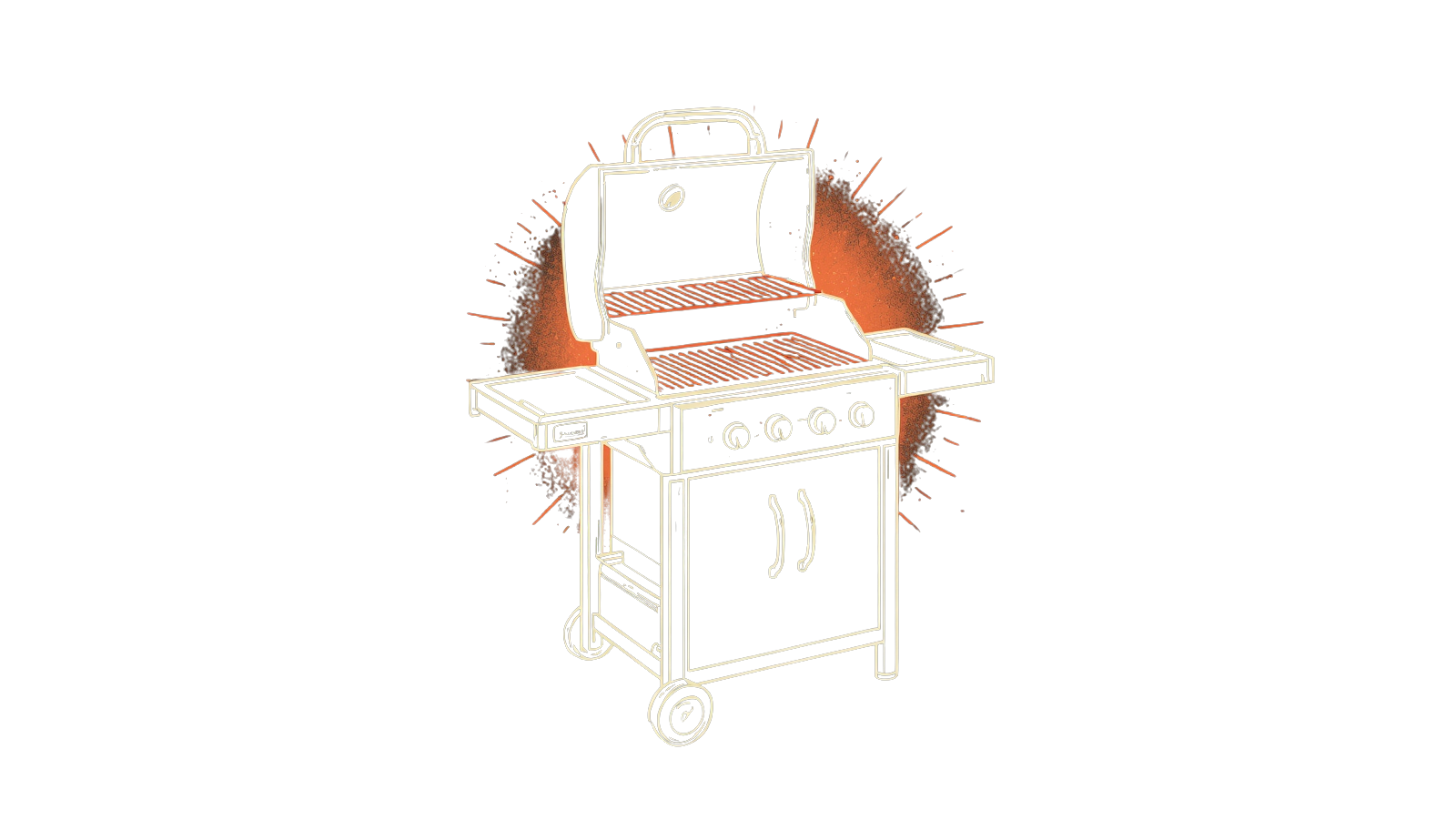 Gas Grill illustration