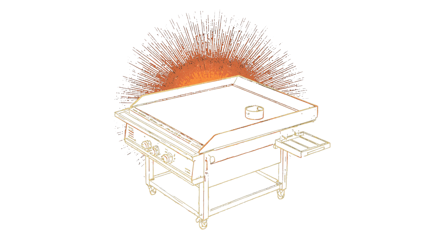 Griddle illustration