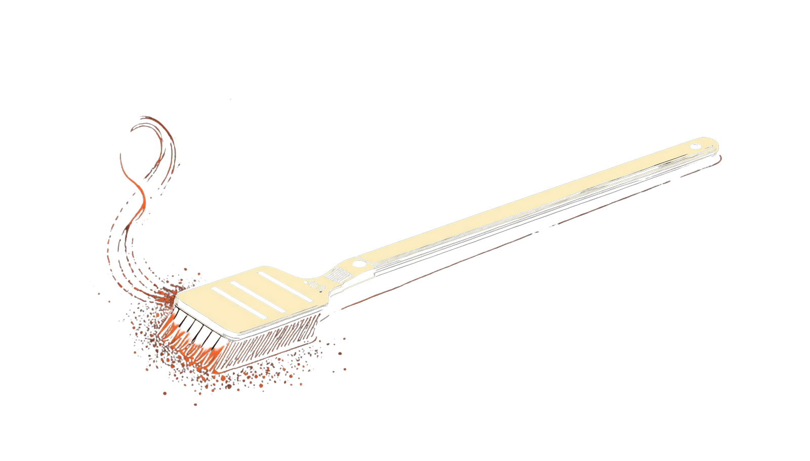 Grill Brush illustration