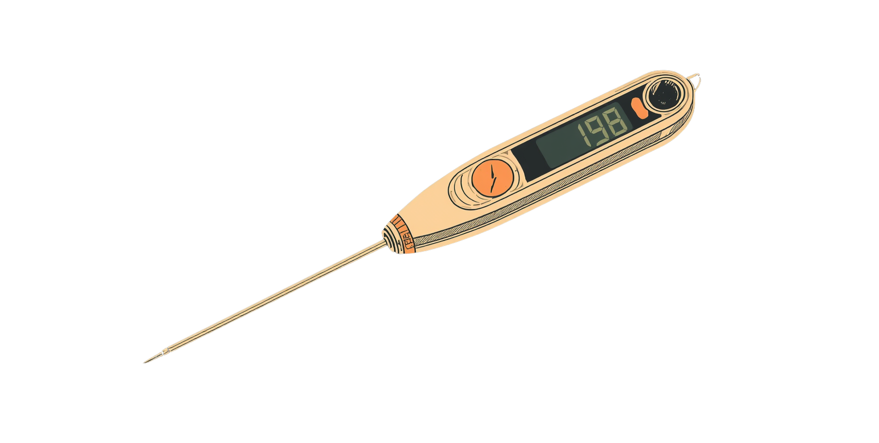 Instant-Read Thermometer illustration