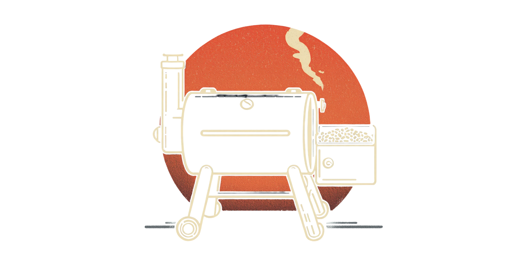 Pellet Grill illustration