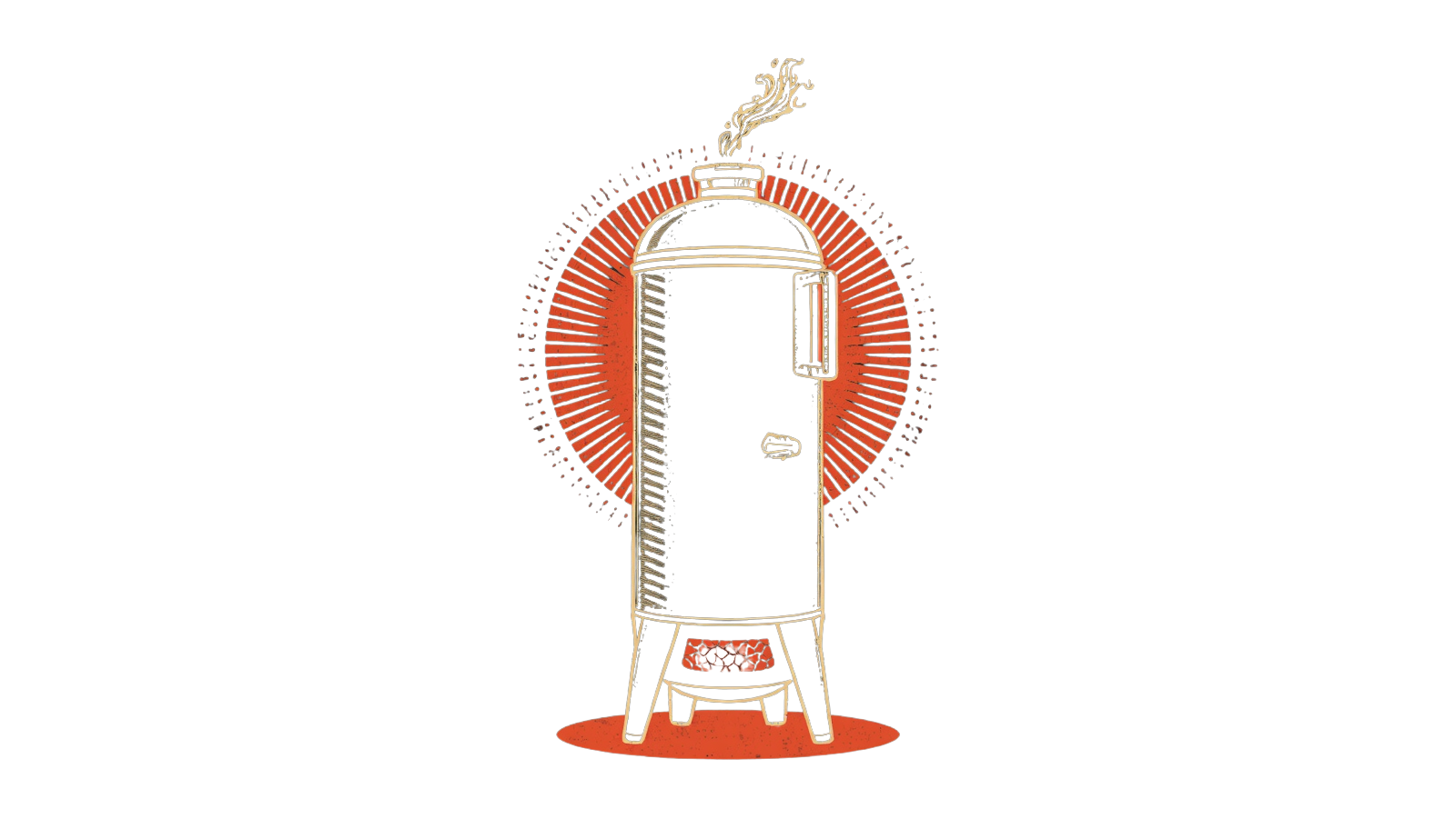Vertical Smoker illustration